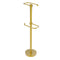 Allied Brass Free Standing Two Roll Toilet Tissue Stand TS-26-PB