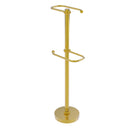 Allied Brass Free Standing Two Roll Toilet Tissue Stand TS-26T-PB