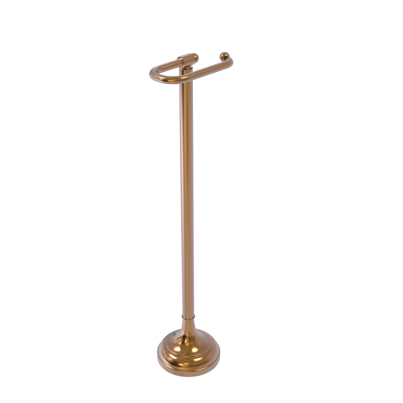 Allied Brass Free Standing European Style Toilet Tissue Holder TS-28-BBR