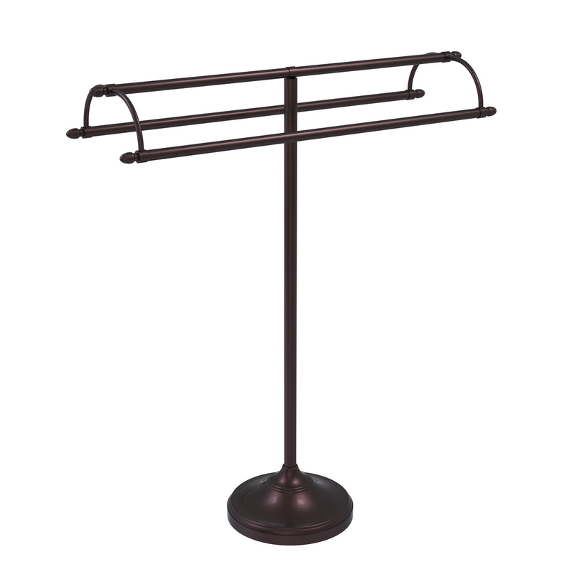 Allied Brass Free Standing Double Arm Towel Holder TS-30-ABZ