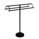 Allied Brass Free Standing Double Arm Towel Holder TS-30-BKM