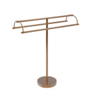 Allied Brass Free Standing Double Arm Towel Holder TS-31-BBR