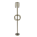 Allied Brass Towel Stand with 4 Integrated Towel Rings TS-40D-ABR