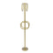 Allied Brass Towel Stand with 4 Integrated Towel Rings TS-40T-SBR