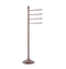 Allied Brass Floor Standing 4 Pivoting Swing Arm Towel Holder TS-4L-CA