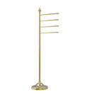 Allied Brass Floor Standing 4 Pivoting Swing Arm Towel Holder TS-4L-SBR