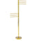 Allied Brass Towel Stand with 6 Pivoting 12 Inch Arms TS-50-PB