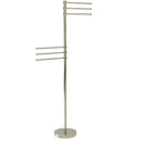 Allied Brass Towel Stand with 6 Pivoting 12 Inch Arms TS-50-PNI