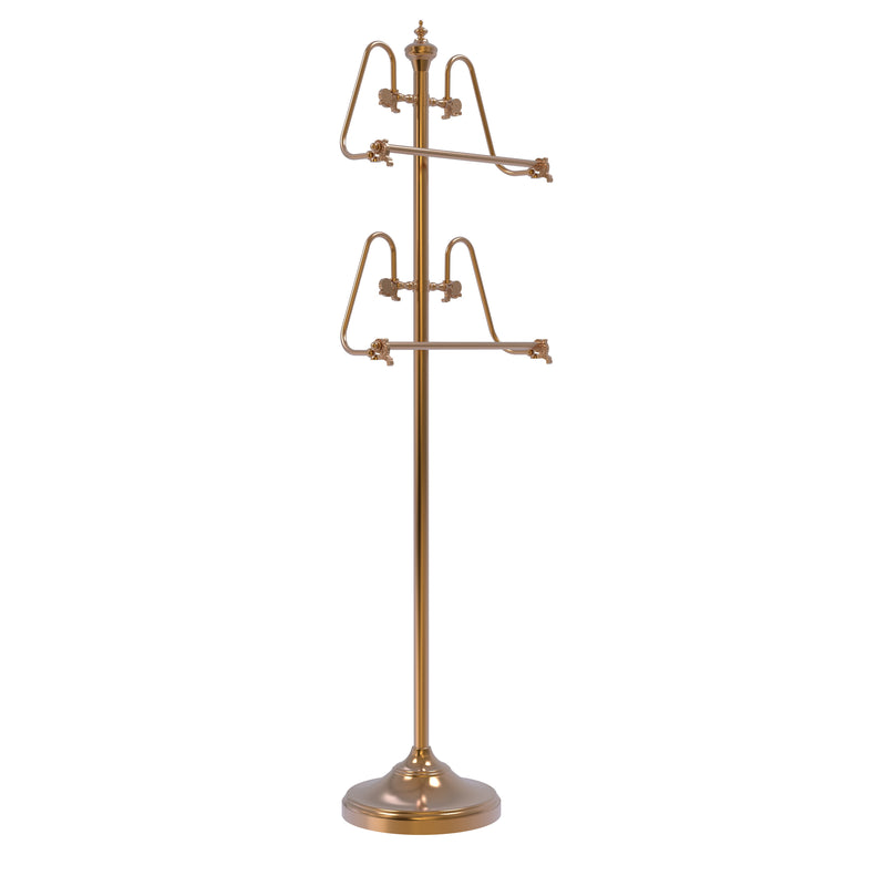 Allied Brass Foor Standing 49 Inch Towel Stand TS-6-BBR