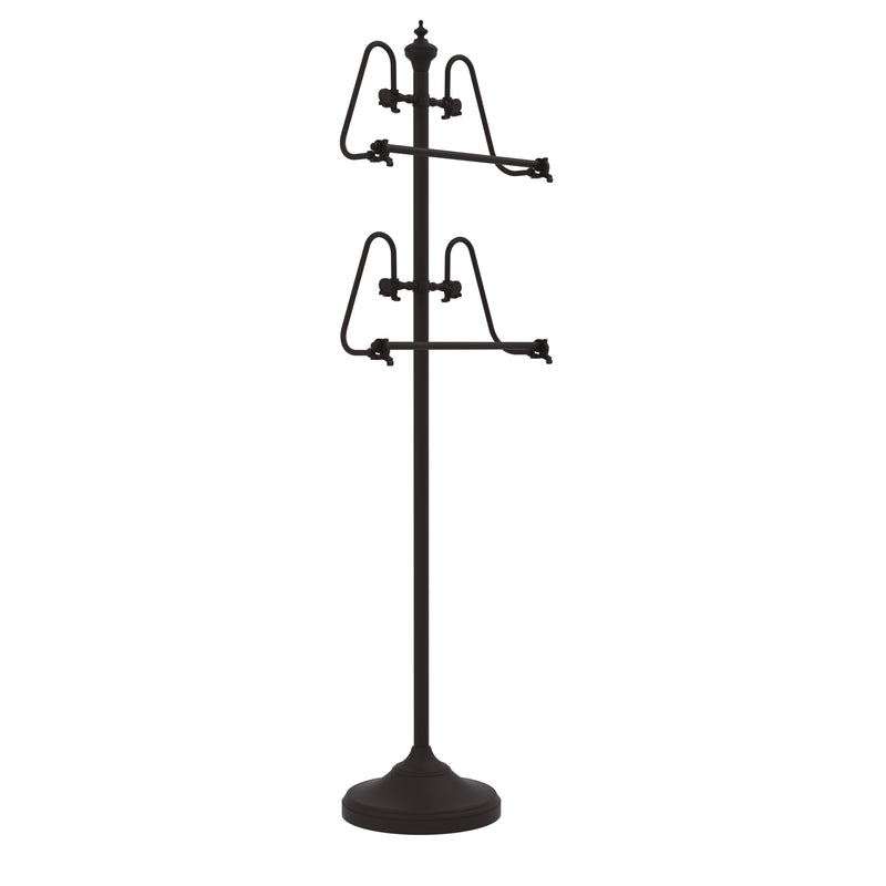 Allied Brass Foor Standing 49 Inch Towel Stand TS-6-ORB