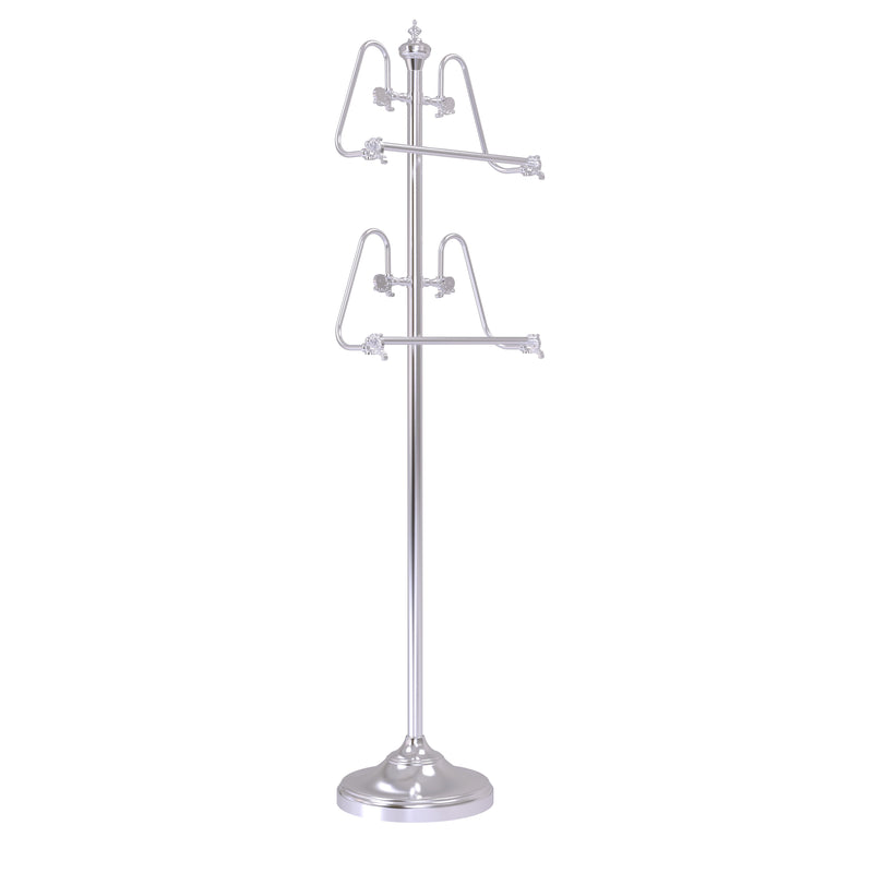 Allied Brass Foor Standing 49 Inch Towel Stand TS-6-SCH