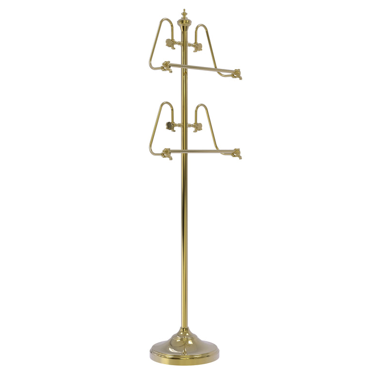 Allied Brass Foor Standing 49 Inch Towel Stand TS-6-UNL