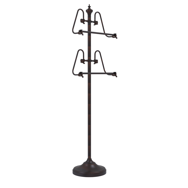 Allied Brass Foor Standing 49 Inch Towel Stand TS-6-VB