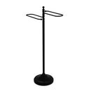 Allied Brass Traditional Free Standing Floor Bath Towel Valet TS-9-BKM