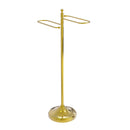 Allied Brass Traditional Free Standing Floor Bath Towel Valet TS-9-PB