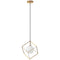 Dainolite 1 Light Halogen Pendant Gold  TSN-1P-GLD