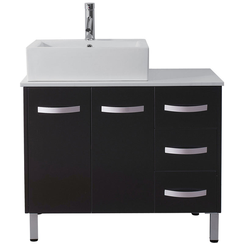 Modern Fittings Tilda 36" Single Bath Vanity and Square Sink