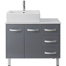 Modern Fittings Tilda 36" Single Bath Vanity and Square Sink