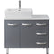 Modern Fittings Tilda 36" Single Bath Vanity and Square Sink