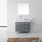 Modern Fittings Tilda 36" Single Bath Vanity and Square Sink