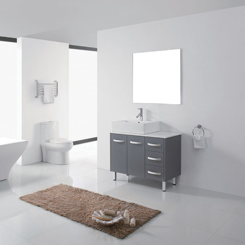 Modern Fittings Tilda 36" Single Bath Vanity and Square Sink