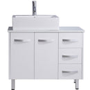 Modern Fittings Tilda 36" Single Bath Vanity and Square Sink