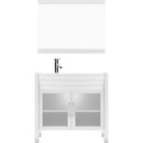 Modern Fittings Ava 36" Single Bath Vanity with Engineered Stone Top and Round Sink