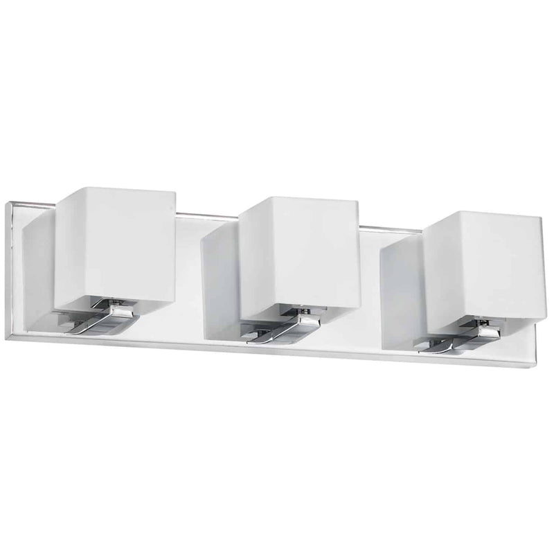 Dainolite 3 Light Vanity Polished Chrome Finish V1230-3W-PC