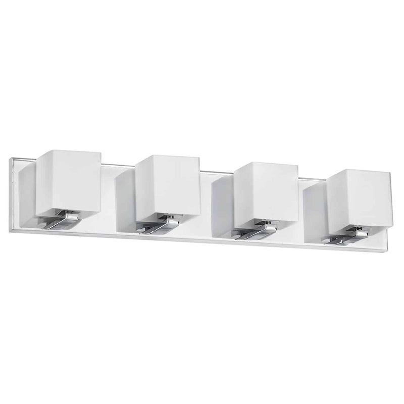 Dainolite 4 Light Vanity Polished Chrome Finish V1230-4W-PC