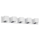 Dainolite 5 Light Vanity Polished Chrome Finish V1230-5W-PC