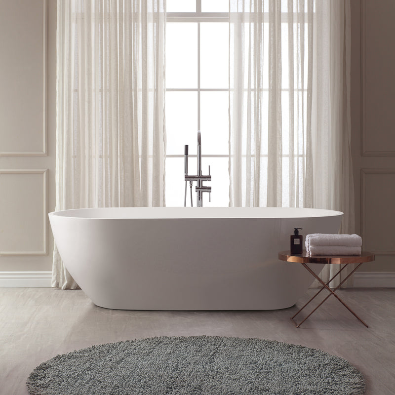 Avanity VersaStone Flux Solid Surface Oval Bathtub VBT1510-MT