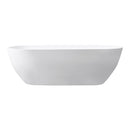 Avanity VersaStone Flux Solid Surface Oval Bathtub VBT1510-MT