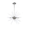 Dainolite 6 Light Incandescent Pendant Polished Chrome Finish VEL-206C-PC