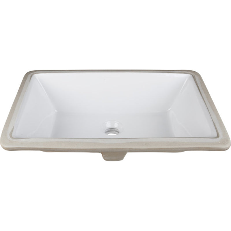 Jeffrey Alexander 30" White Addington with Black Granite Vanity Top Rectangle Bowl