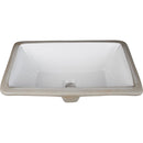 Jeffrey Alexander 24" White Cade Calacatta Vienna Quartz Top Rectangle Bowl