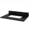 Jeffrey Alexander 30" Black Cade with Black Granite Top Rectangle Bowl