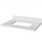 Jeffrey Alexander 30" Hale Blue Jensen Vanity White Carrara Marble Vanity Top Undermount Rectangle Bowl VKITJEN30BLWCR