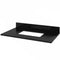 Jeffrey Alexander 36" White Savino Vanity Black Granite Vanity Top Undermount Rectangle Bowl VKITSAV36WHBGR