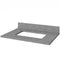 Jeffrey Alexander 30" Forest Green Wavecrest Vanity Steel Gray Cultured Marble Vanity Top Undermount Rectangle Bowl VKITWAV30GNSGR