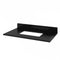 Jeffrey Alexander 36" White Wavecrest Vanity Black Granite Vanity Top Undermount Rectangle Bowl VKITWAV36WHBGR