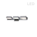 Dainolite 15W Led Wall Vanity Polished Chrome Finish VLD-215-3W-PC