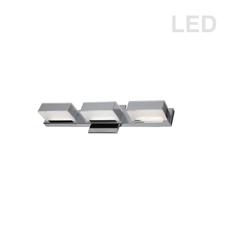 Dainolite 15W Led Wall Vanity Polished Chrome Finish VLD-215-3W-PC