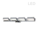 Dainolite 20W Led Wall Vanity Polished Chrome Finish VLD-215-4W-PC