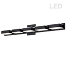 Dainolite 25W Led Wall Vanity Matte Black Finish VLD-215-5W-MB