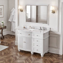 Jeffrey Alexander 48" Compton Vanity Top Rectangal Bowl