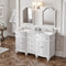 Jeffrey Alexander 60" Compton Vanity double bowl Vanity Top