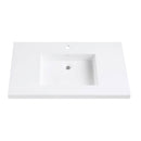 Avanity VersaStone 37 inch Solid Surface Vanity Top VUT37WT