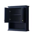 Wyndham Avery Over-Toilet Wall Cabinet - Dark Blue WCV2323WCBL