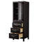 Wyndham Daria Linen Tower - Dark Espresso WCV2525LTDE