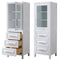 Wyndham Daria Linen Tower - White WCV2525LTWH